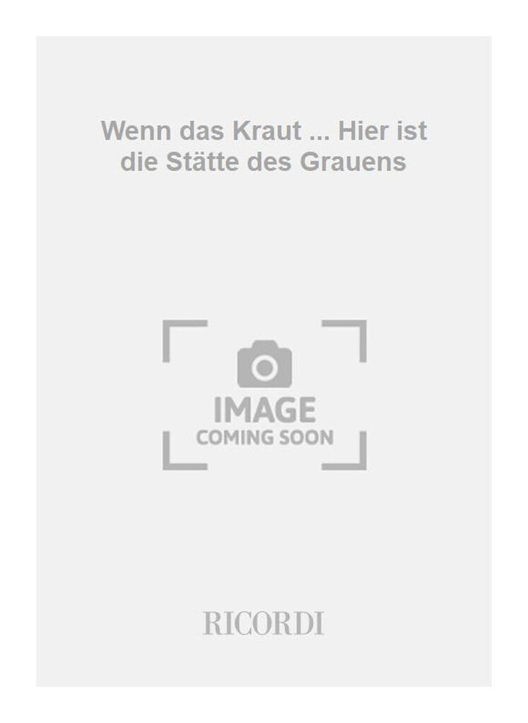 Wenn das Kraut ... Hier ist die Stätte des Grauens